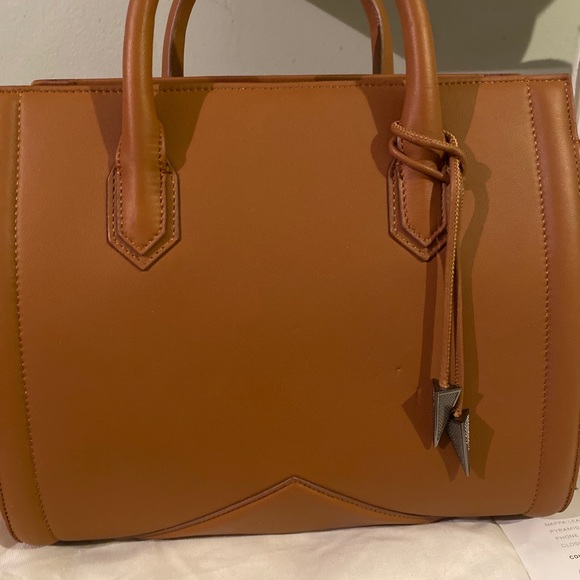 Alexandra Clancy Cognac Sullivan Tote Bag - Picture 2 of 11